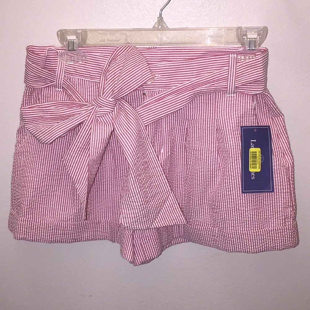 Lauren James Bow Shorts NWT